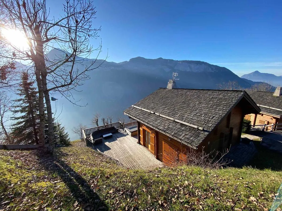 Chalet 3 Chambres 8 Pers Avec Cheminee Et Parking A 1000M Des Pistes - Fr-1-572-49 Les Carroz d'Araches