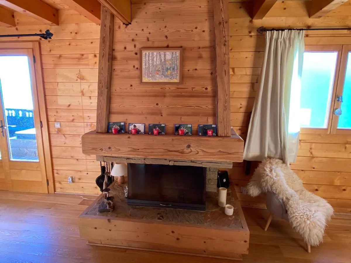 Chalet 3 Chambres 8 Pers Avec Cheminee Et Parking A 1000M Des Pistes - Fr-1-572-49 Les Carroz d'Araches