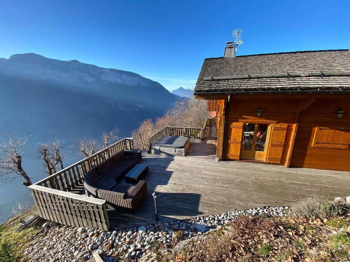 Chalet 3 Chambres 8 Pers Avec Cheminee Et Parking A 1000M Des Pistes - Fr-1-572-49 Les Carroz d'Araches